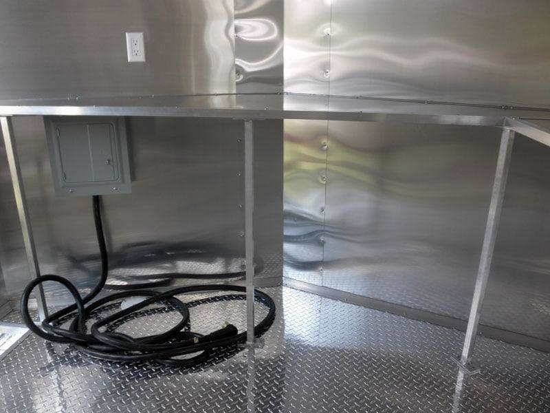 Concession Trailer 8.5'x16' Yellow - Food Vending Catering Event
