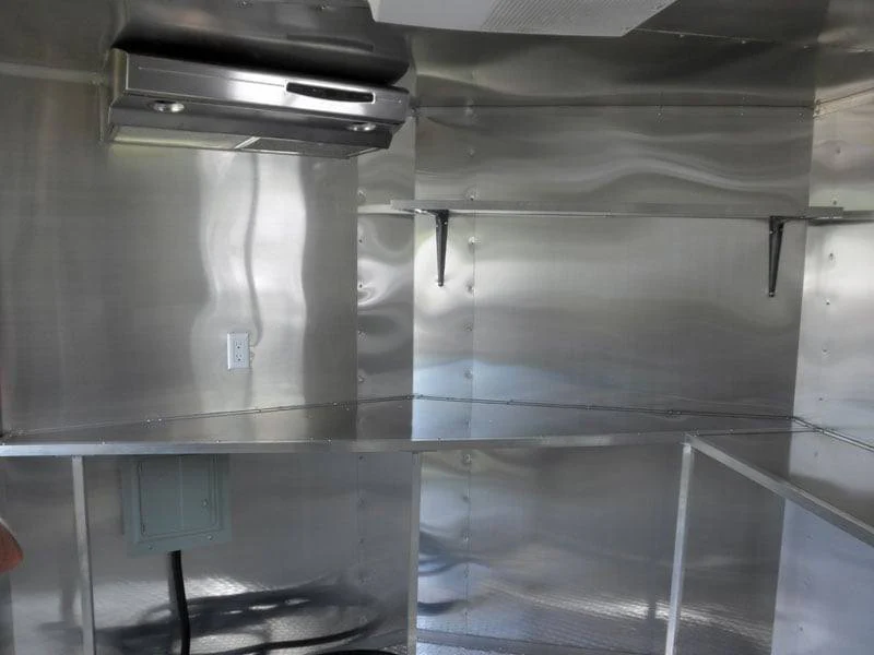 Concession Trailer 8.5'x16' Yellow - Food Vending Catering Event