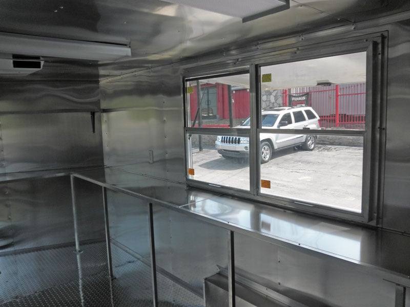 Concession Trailer 8.5'x16' Yellow - Food Vending Catering Event