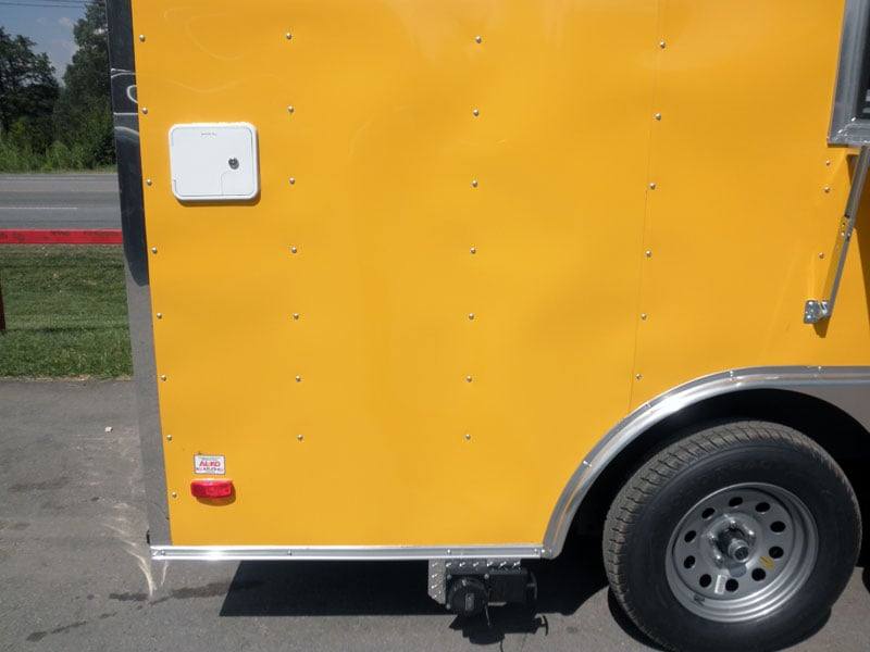 Concession Trailer 8.5'x16' Yellow - Food Vending Catering Event