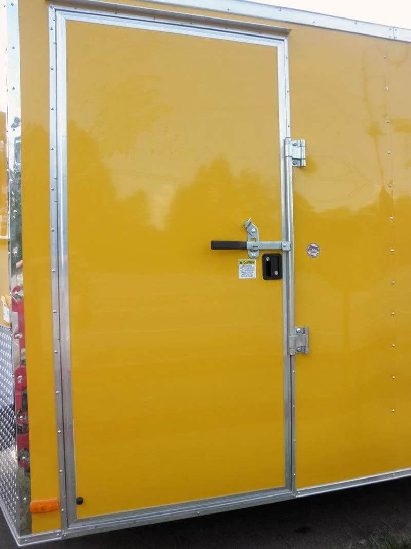 Concession Trailer 8.5'x16' Yellow - Food Vending Catering Event
