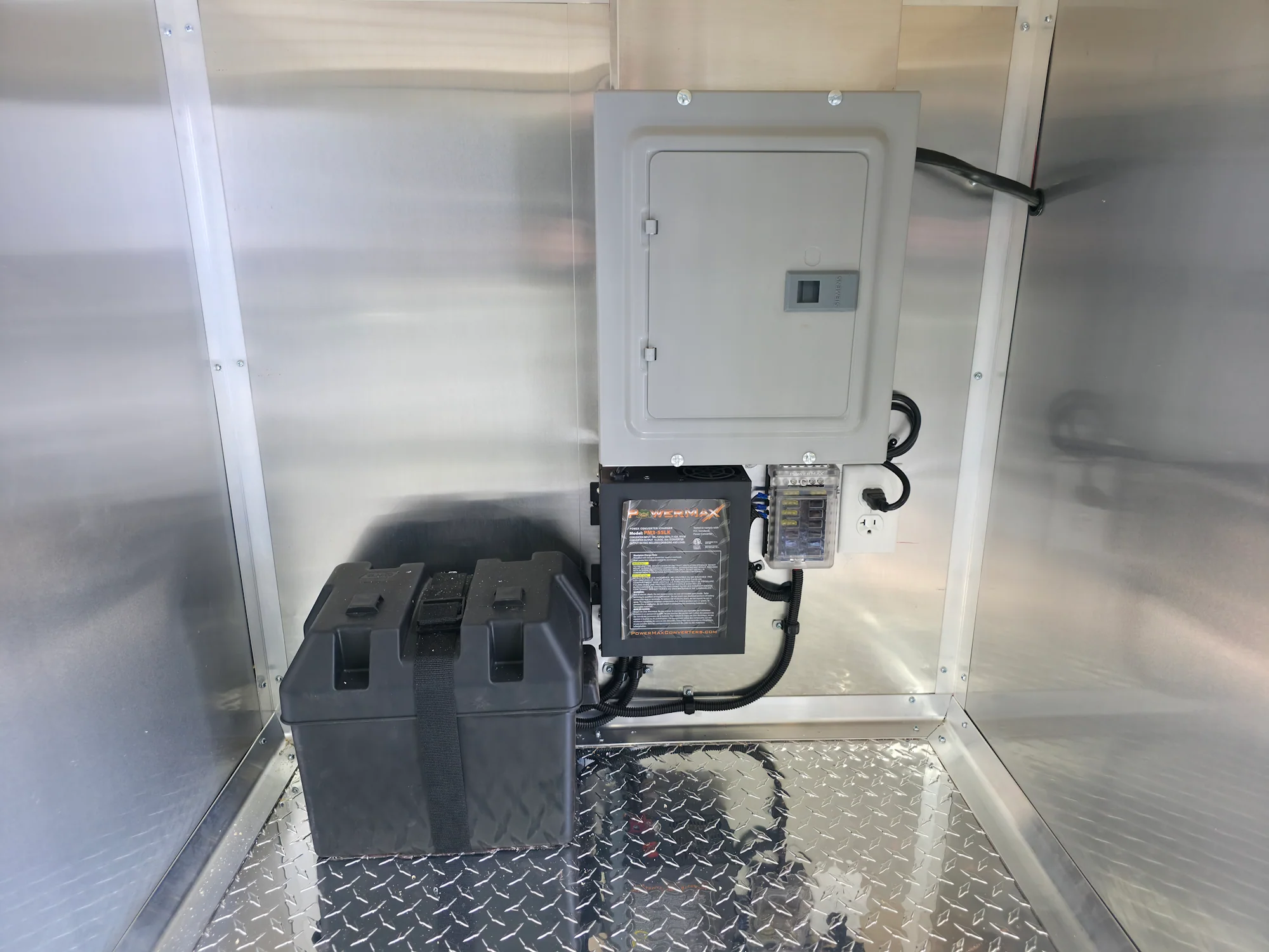 8.5' X 16' Custom Office and Mobile Operations Enclosed Trailer