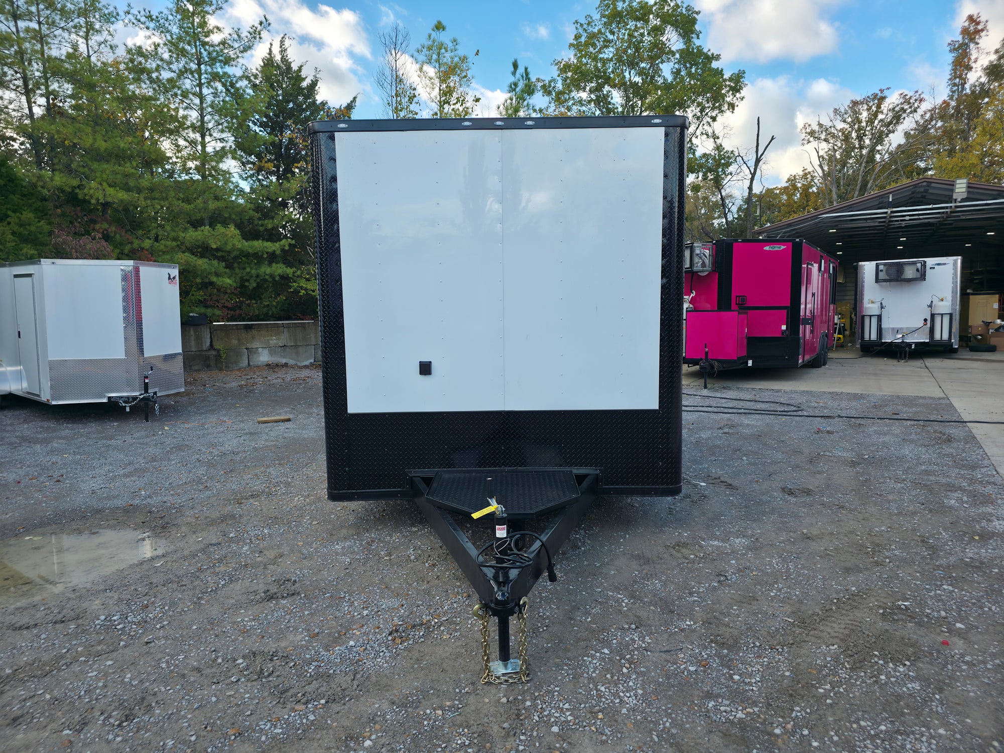 8.5' X 16' Custom Office and Mobile Operations Enclosed Trailer