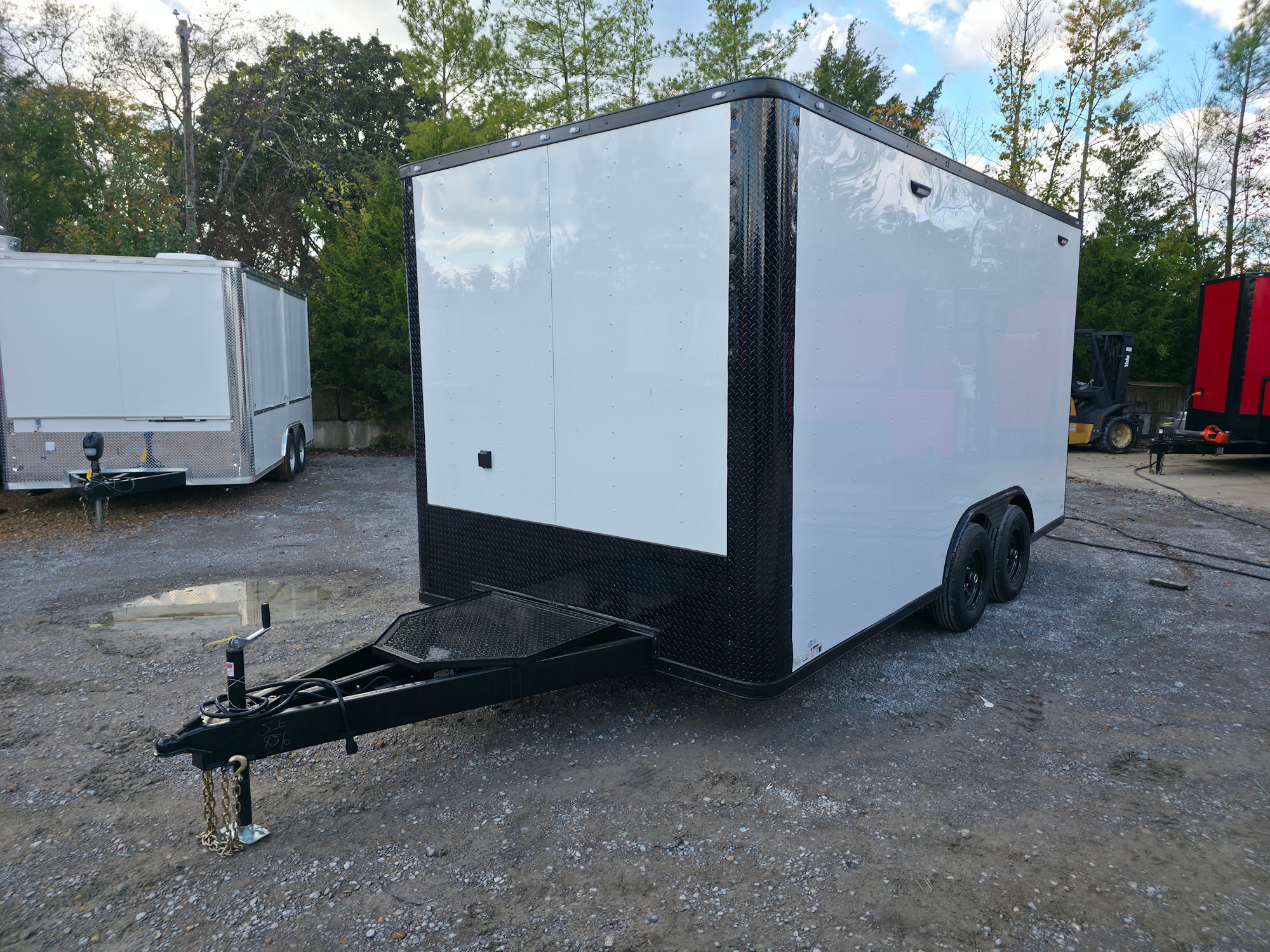 8.5' X 16' Custom Office and Mobile Operations Enclosed Trailer