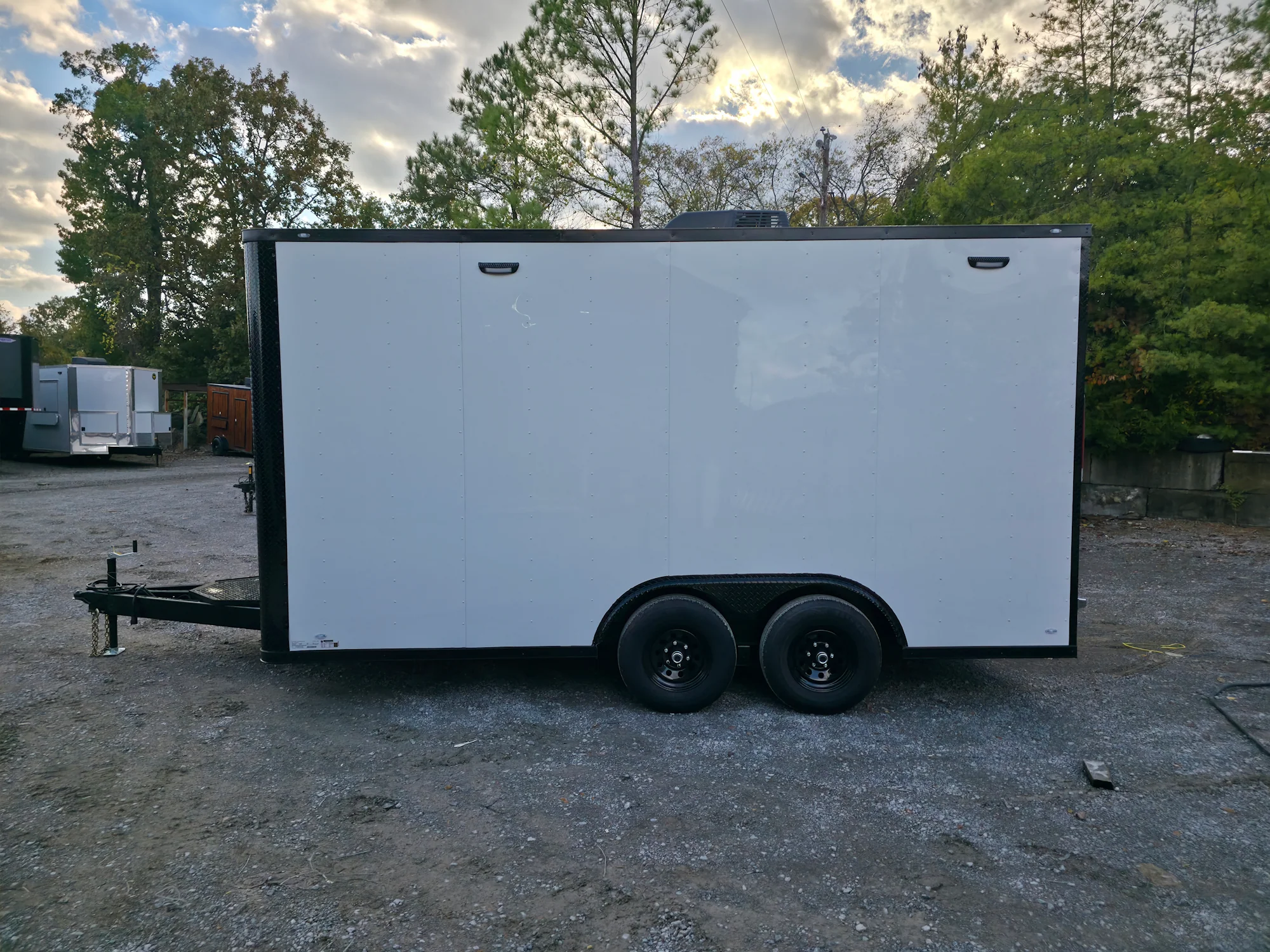 8.5' X 16' Custom Office and Mobile Operations Enclosed Trailer