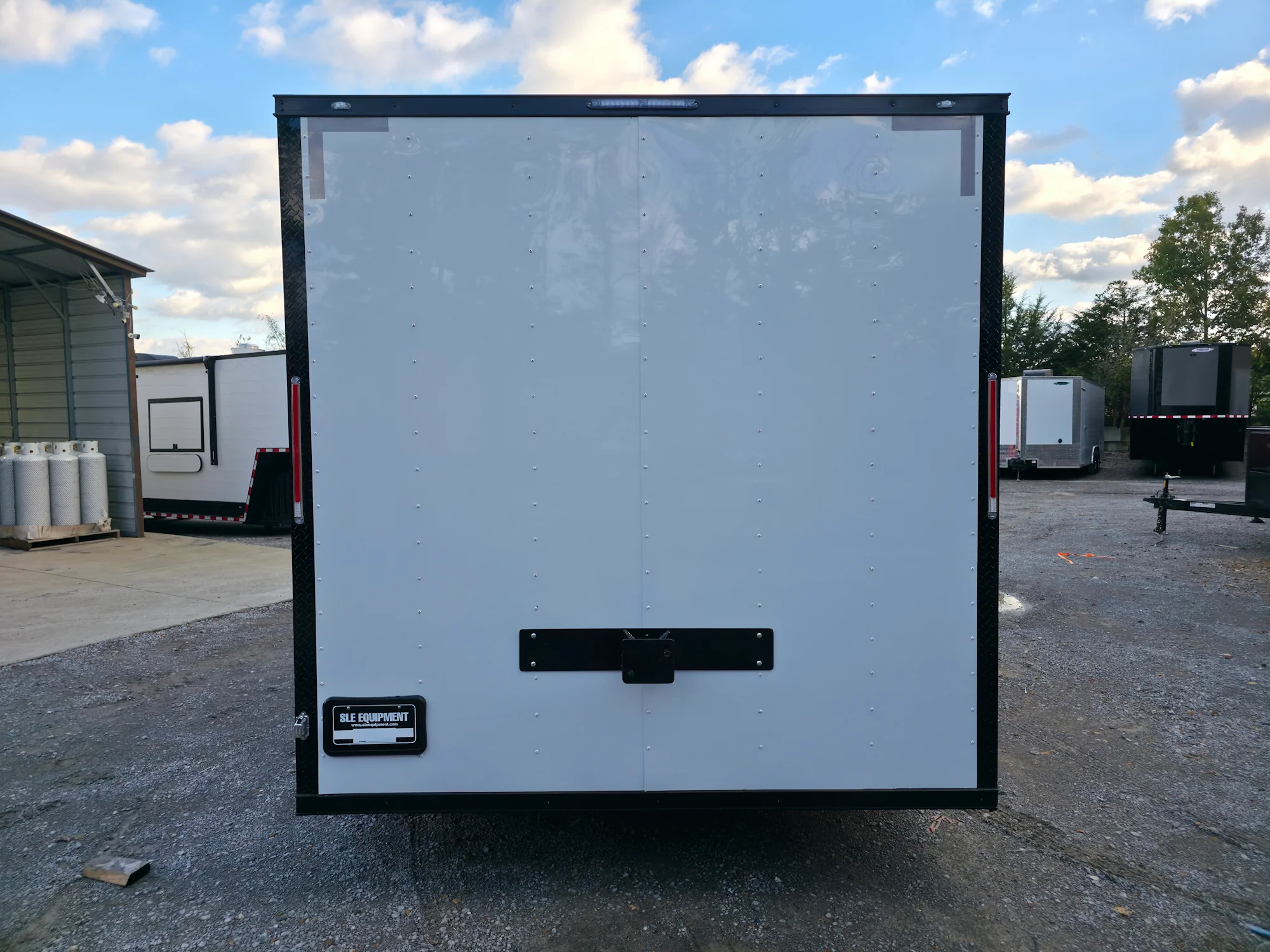 8.5' X 16' Custom Office and Mobile Operations Enclosed Trailer