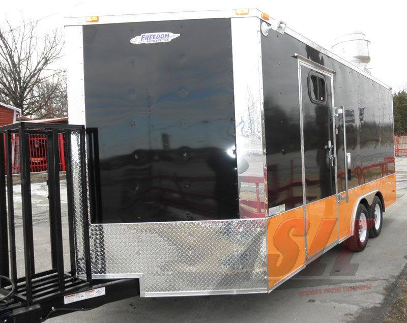 1290-concession-trailer-8.5-x17-black-yellow-bbq-vending-event-catering-3.jpg Concession Trailer 8.5'x17' Black & Yellow - BBQ Vending Event Catering