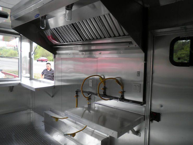 Concession Trailer 8.5'x17' Yellow - Catering Food Event Vending