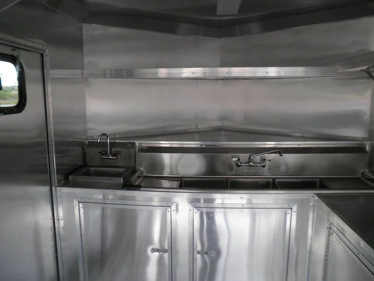 Concession Trailer 8.5'x17' Yellow - Catering Food Event Vending