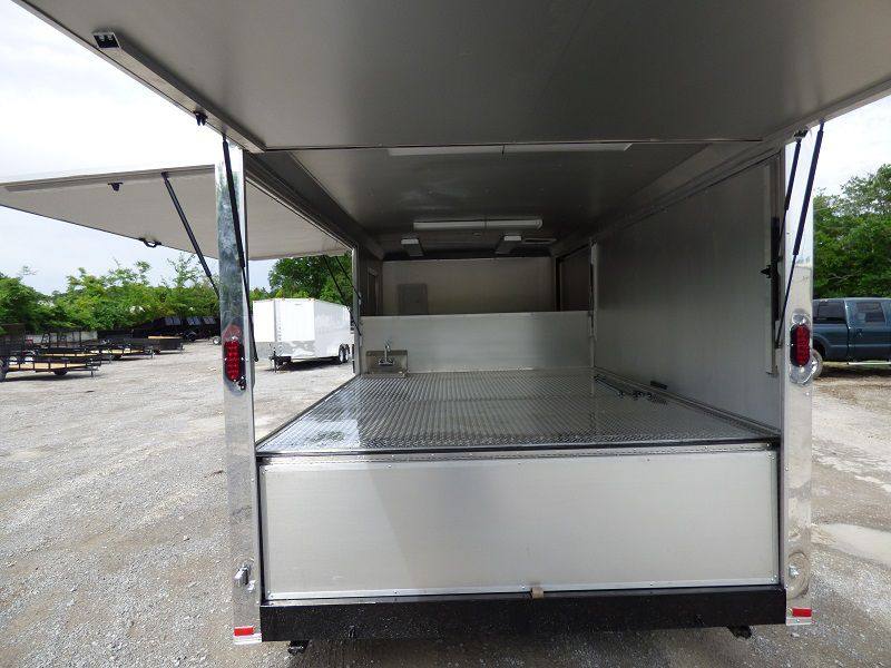 1292-concession-trailer-8.5-x18-black-vending-pizza-food-kitchen-15.jpg Concession Trailer 8.5'x18' Black - Vending Pizza Food Kitchen
