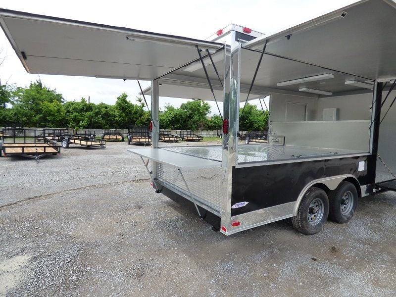 1292-concession-trailer-8.5-x18-black-vending-pizza-food-kitchen-28.jpg Concession Trailer 8.5'x18' Black - Vending Pizza Food Kitchen