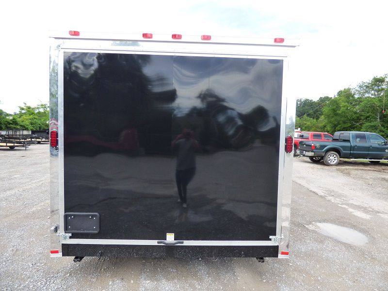 1292-concession-trailer-8.5-x18-black-vending-pizza-food-kitchen-5.jpg Concession Trailer 8.5'x18' Black - Vending Pizza Food Kitchen