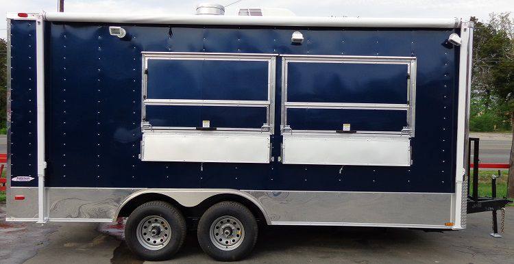 1294-concession-trailer-8.5-x18-blue-catering-food-custom-vending-40.jpg Concession Trailer 8.5'x18' Blue - Catering Food Custom Vending