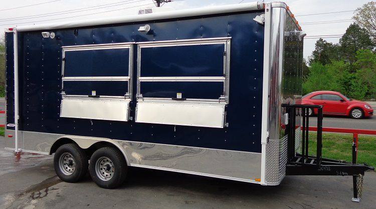 1294-concession-trailer-8.5-x18-blue-catering-food-custom-vending-41.jpg Concession Trailer 8.5'x18' Blue - Catering Food Custom Vending