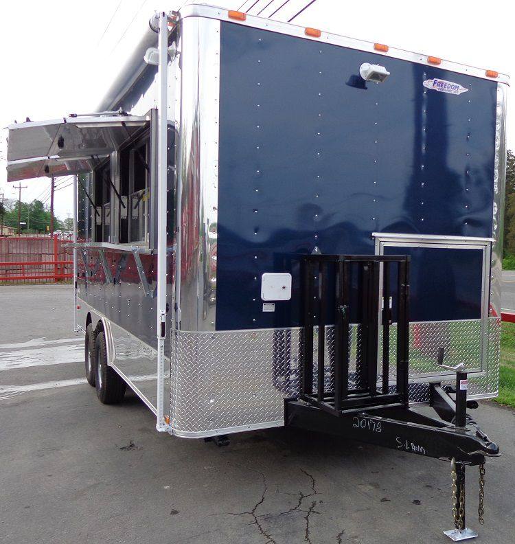 1294-concession-trailer-8.5-x18-blue-catering-food-custom-vending-50.jpg Concession Trailer 8.5'x18' Blue - Catering Food Custom Vending