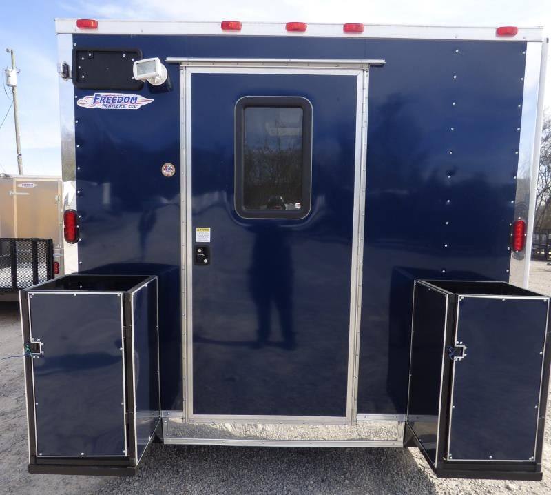 1296-concession-trailer-8.5-x18-indigo-blue-food-event-catering-bbq-12.jpg Concession Trailer 8.5'x18' Indigo Blue - Food Event Catering BBQ