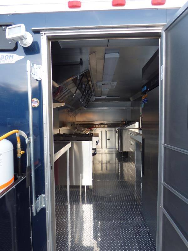 1297-concession-trailer-8.5-x18-indigo-blue-food-event-catering-bbq-13.jpg Concession Trailer 8.5'x18' Indigo Blue - Food Event Catering BBQ