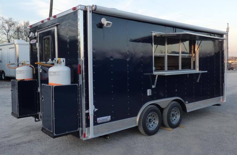 1297-concession-trailer-8.5-x18-indigo-blue-food-event-catering-bbq-30.jpg Concession Trailer 8.5'x18' Indigo Blue - Food Event Catering BBQ