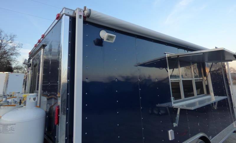 1297-concession-trailer-8.5-x18-indigo-blue-food-event-catering-bbq-7.jpg Concession Trailer 8.5'x18' Indigo Blue - Food Event Catering BBQ