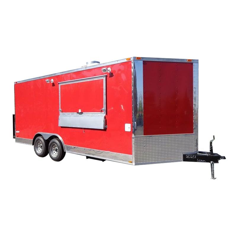 1298-concession-trailer-8.5-x18-red-event-vending-catering-food-1.jpg Concession Trailer 8.5'x18' Red - Event Vending Catering Food
