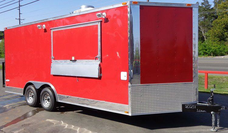 1298-concession-trailer-8.5-x18-red-event-vending-catering-food-14.jpg Concession Trailer 8.5'x18' Red - Event Vending Catering Food