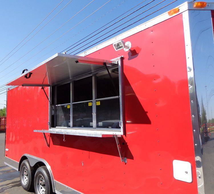 1298-concession-trailer-8.5-x18-red-event-vending-catering-food-2.jpg Concession Trailer 8.5'x18' Red - Event Vending Catering Food
