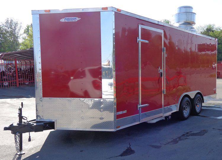 1298-concession-trailer-8.5-x18-red-event-vending-catering-food-24.jpg Concession Trailer 8.5'x18' Red - Event Vending Catering Food