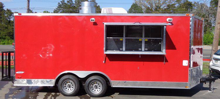 1298-concession-trailer-8.5-x18-red-event-vending-catering-food-25.jpg Concession Trailer 8.5'x18' Red - Event Vending Catering Food