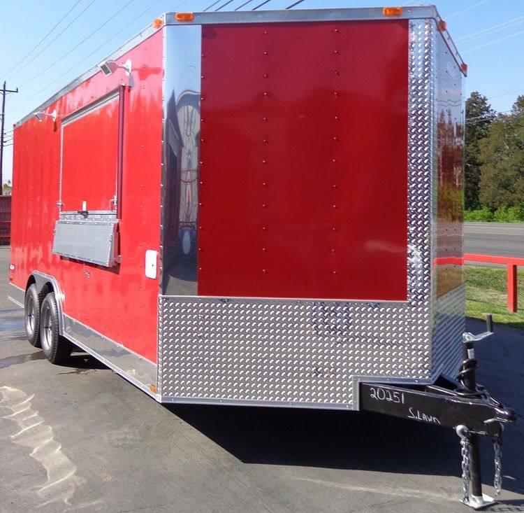1298-concession-trailer-8.5-x18-red-event-vending-catering-food-27.jpg Concession Trailer 8.5'x18' Red - Event Vending Catering Food