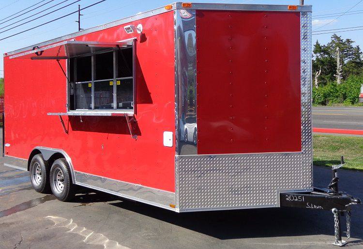 1298-concession-trailer-8.5-x18-red-event-vending-catering-food-31.jpg Concession Trailer 8.5'x18' Red - Event Vending Catering Food