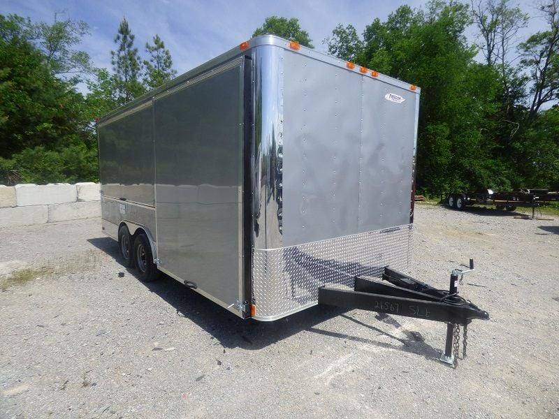 1299-concession-trailer-8.5-x18-silver-frost-enclosed-food-catering-kitchen-11.jpg Concession Trailer 8.5'x18' Silver Frost - Enclosed Food Catering Kitchen