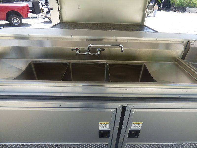 1299-concession-trailer-8.5-x18-silver-frost-enclosed-food-catering-kitchen-12.jpg Concession Trailer 8.5'x18' Silver Frost - Enclosed Food Catering Kitchen