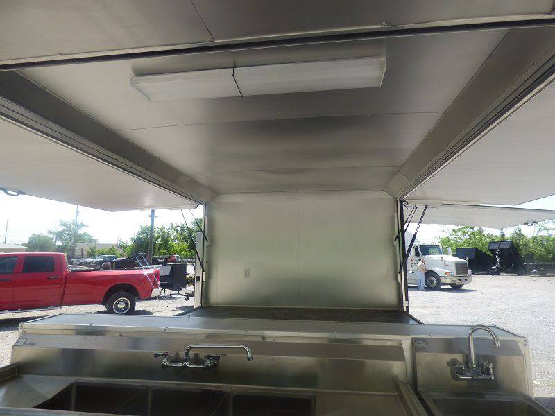 1299-concession-trailer-8.5-x18-silver-frost-enclosed-food-catering-kitchen-16.jpg Concession Trailer 8.5'x18' Silver Frost - Enclosed Food Catering Kitchen