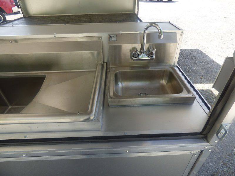 1299-concession-trailer-8.5-x18-silver-frost-enclosed-food-catering-kitchen-22.jpg Concession Trailer 8.5'x18' Silver Frost - Enclosed Food Catering Kitchen
