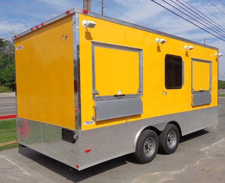 1300-concession-trailer-8.5-x18-vending-event-catering-food-yellow-10.jpg Concession Trailer 8.5'x18' Vending Event Catering Food (Yellow)