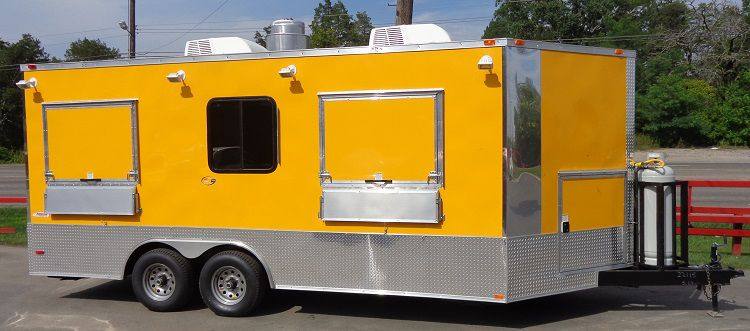 1300-concession-trailer-8.5-x18-vending-event-catering-food-yellow-2.jpg Concession Trailer 8.5'x18' Vending Event Catering Food (Yellow)