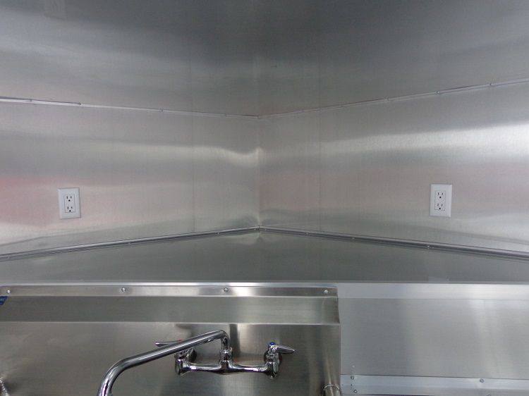 Concession Trailer 8.5'x18' White - BBQ Smoker Catering Food