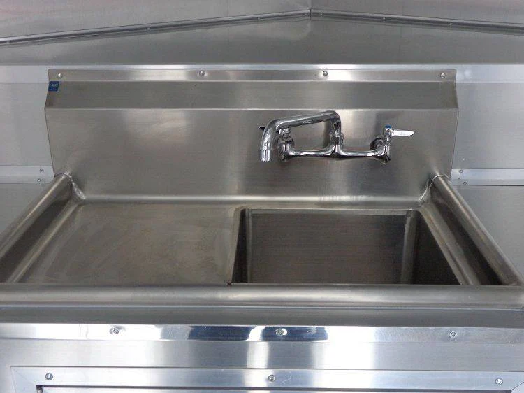 Concession Trailer 8.5'x18' White - BBQ Smoker Catering Food