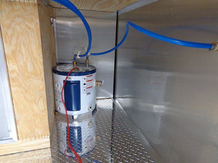 Concession Trailer 8.5'x18' White - BBQ Smoker Catering Food