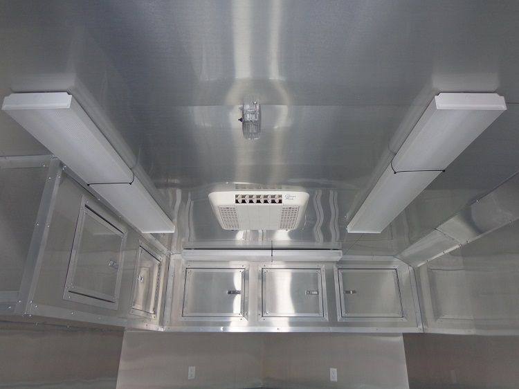 Concession Trailer 8.5'x18' White - BBQ Smoker Catering Food