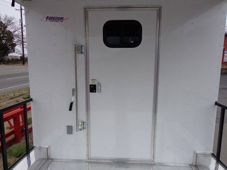 Concession Trailer 8.5'x18' White - BBQ Smoker Catering Food