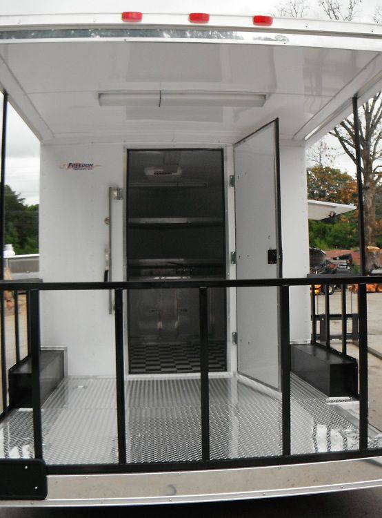 1302-concession-trailer-8.5-x18-white-bbq-smoker-vending-catering-15.jpg Concession Trailer 8.5'x18' White - BBQ Smoker Vending Catering
