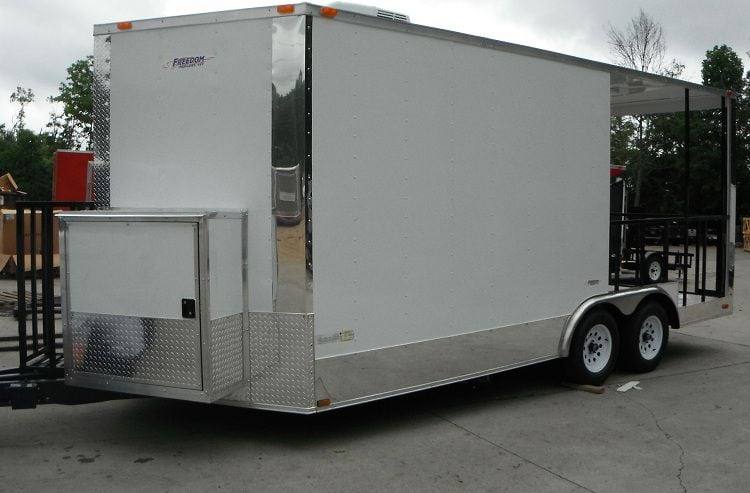 1302-concession-trailer-8.5-x18-white-bbq-smoker-vending-catering-18.jpg Concession Trailer 8.5'x18' White - BBQ Smoker Vending Catering