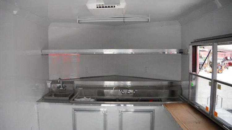 1302-concession-trailer-8.5-x18-white-bbq-smoker-vending-catering-21.jpg Concession Trailer 8.5'x18' White - BBQ Smoker Vending Catering