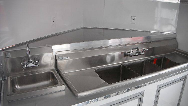 1302-concession-trailer-8.5-x18-white-bbq-smoker-vending-catering-24.jpg Concession Trailer 8.5'x18' White - BBQ Smoker Vending Catering