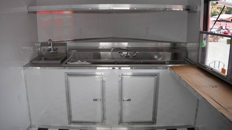 1302-concession-trailer-8.5-x18-white-bbq-smoker-vending-catering-25.jpg Concession Trailer 8.5'x18' White - BBQ Smoker Vending Catering
