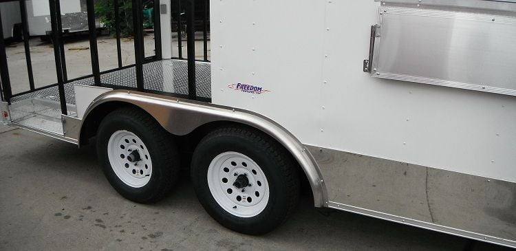 1302-concession-trailer-8.5-x18-white-bbq-smoker-vending-catering-4.jpg Concession Trailer 8.5'x18' White - BBQ Smoker Vending Catering
