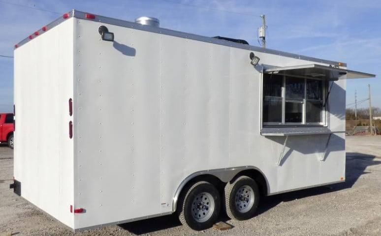 1303-concession-trailer-8.5-x18-white-catering-food-vending-event-22.jpg Concession Trailer 8.5'x18' White Catering Food Vending Event