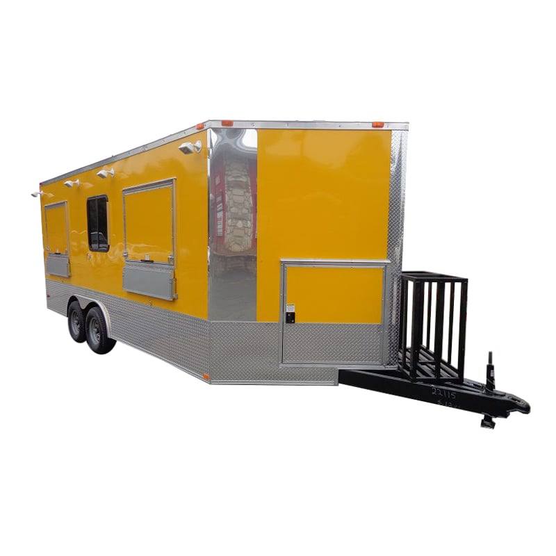 1304-concession-trailer-8.5-x18-yellow-event-catering-vending-food-1.jpg Concession Trailer 8.5'x18' Yellow - Event Catering Vending Food