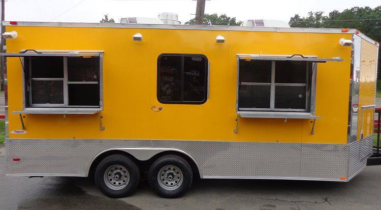 1304-concession-trailer-8.5-x18-yellow-event-catering-vending-food-12.jpg Concession Trailer 8.5'x18' Yellow - Event Catering Vending Food